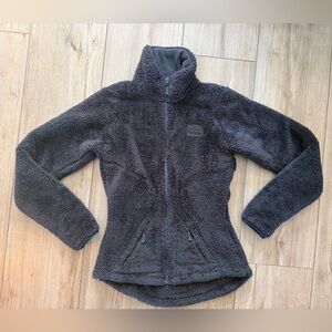 Helly Hansen Black Teddy Fleece Jacket No Size Tag (see measurements)
